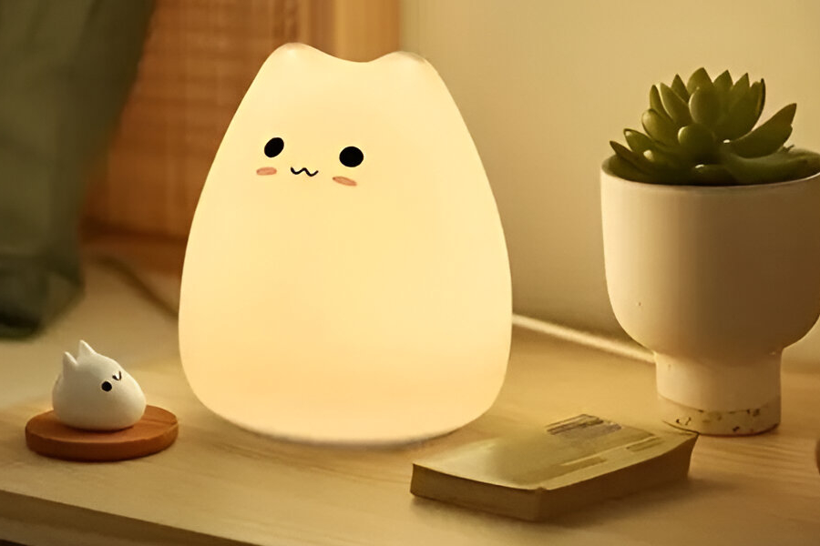 Touch Control LED Cat Night Lamp