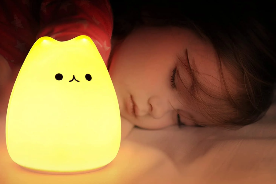 Soft Glow Cat-Shaped Night Light