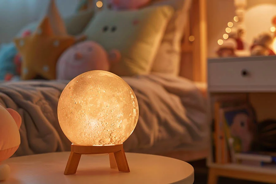 USB Essential Oil Diffuser with Moon Lamp