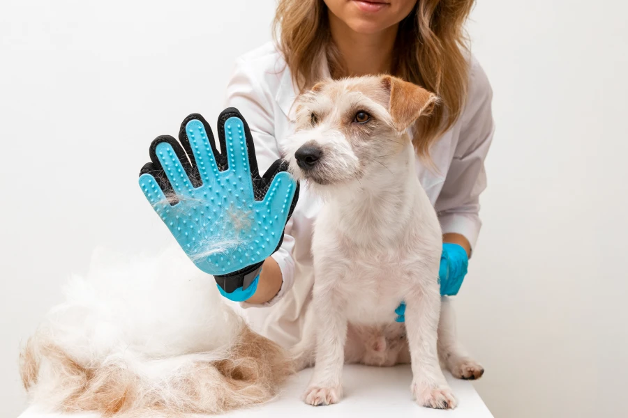 Shedding Removal Glove for Pet Owners